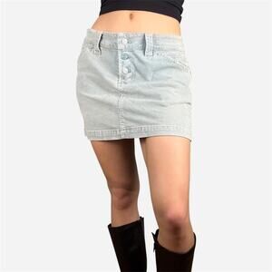 Light blue corderoy pastel with button up fly low rise Y2K - from no boundaries